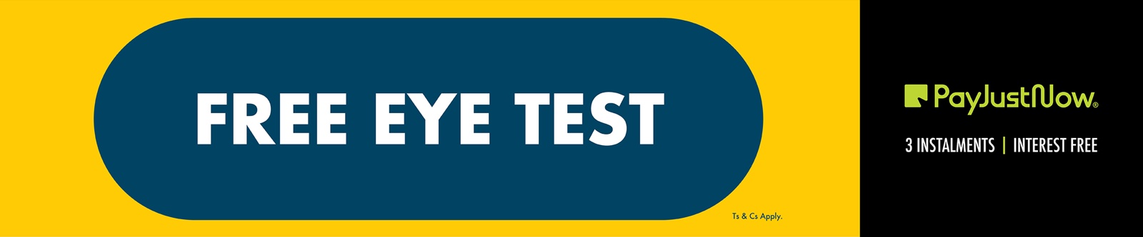 Free Eye Test — book online at Neovision